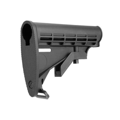 Double Bell M4 Retractable LE Stock w/ Sling Mount - BLACK