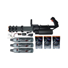 Classic Army Airsoft M132 Microgun Green Gas Powered Bundle