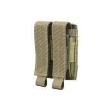Code 11 Molle Double Pistol Magazine Pouch (Color: OD Green)