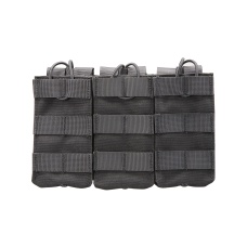 Code 11 M4 Open Top Triple Magazine Pouch (Color: Black)