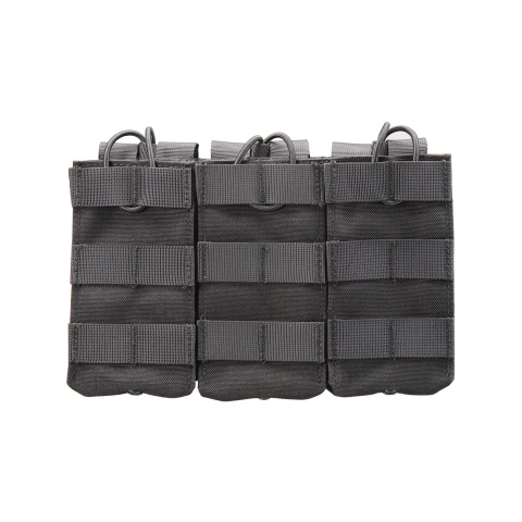 Code 11 M4 Open Top Triple Magazine Pouch (Color: Black)