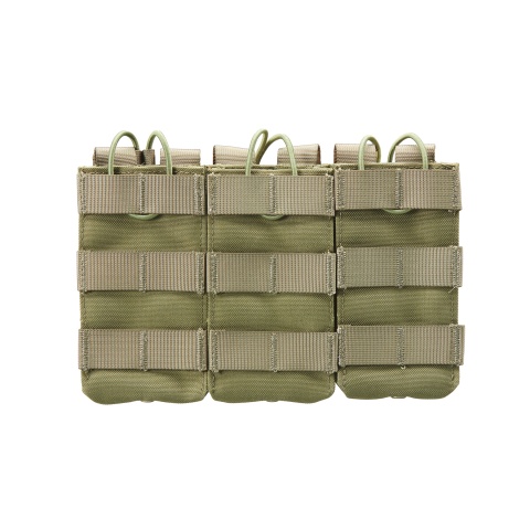 Code 11 M4 Open Top Triple Magazine Pouch (Color: OD Green)