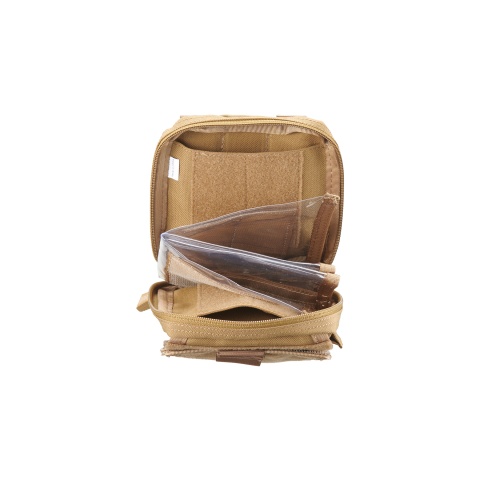 Code 11 Tactical Molle Map Pouch (Color: Tan)