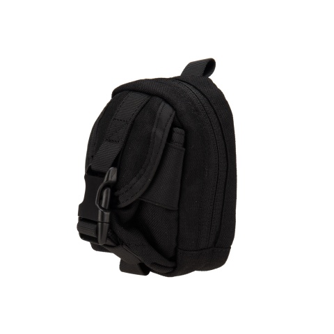 Code 11 Molle Multi-Purpose Handheld Radio Pouch (Color: Black)