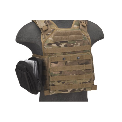 Code 11 Molle Multi-Purpose Handheld Radio Pouch (Color: Black)