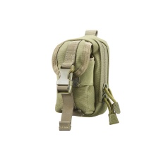 Code 11 Molle Multi-Purpose Handheld Radio Pouch (Color: OD Green)