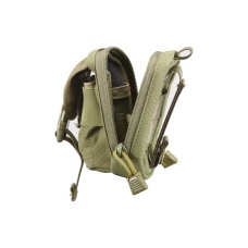 Code 11 Molle Multi-Purpose Handheld Radio Pouch (Color: OD Green)