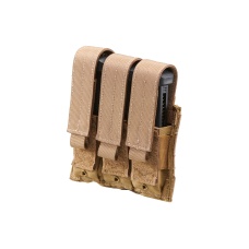 Code 11 Molle Triple Pistol Magazine Pouch (Color: Tan)