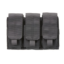 Code 11 Molle Ready Triple M4 Magazine Pouch (Color: Black)