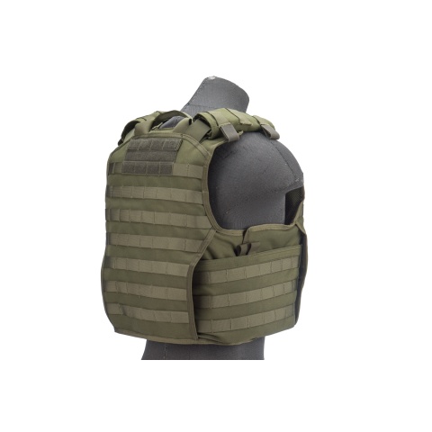 Code 11 Medium Exo Plate Carrier (Color: OD Green)