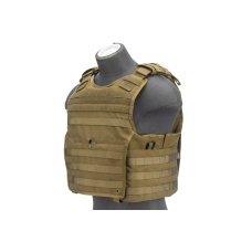 Code 11 Medium Exo Plate Carrier (Color: Tan)