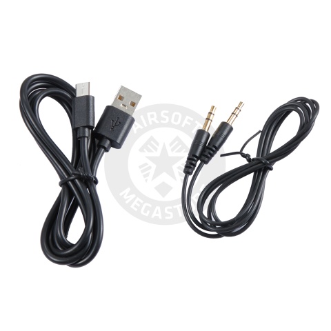 Lancer Tactical Bluetooth Electronic Shooting Earmuffs (Color: Black)