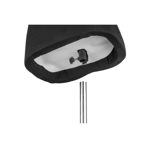 Lancer Tactical Mannequin w/ Stand - BLACK