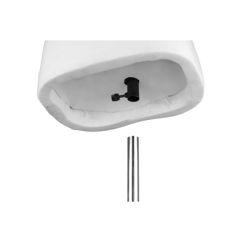 Lancer Tactical Mannequin w/ Stand - WHITE