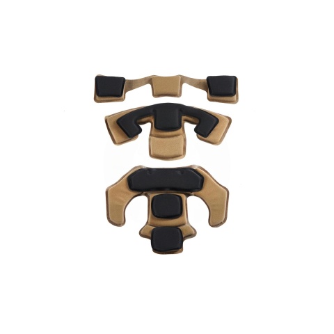 FMA Labs Helmet Memory Foam Pad Upgrade - Tan