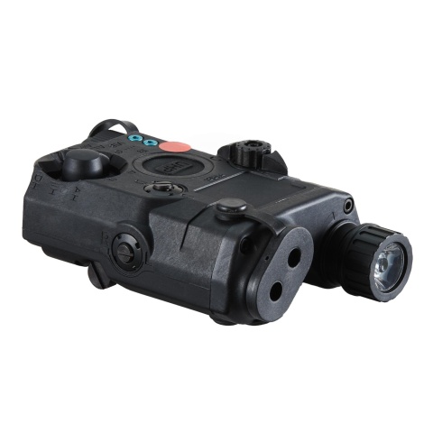 FMA Labs PEQ LA5-C Upgraded Version LED + Red Laser- Black