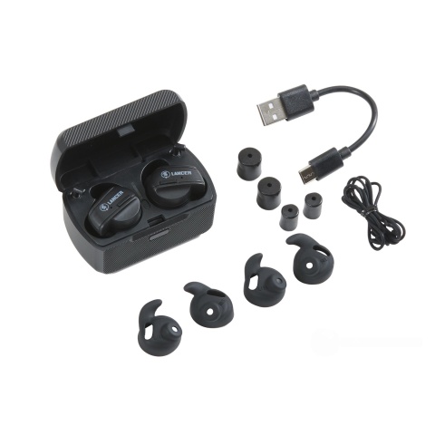 Lancer Tactical Electronic Hearing Protector Earplugs