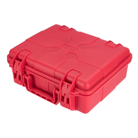 Lancer Tactical Universal Polymer Gun Case - RED