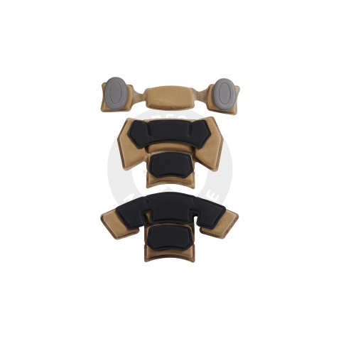 FMA Labs EX Ballistic Helmet Pads - Tan