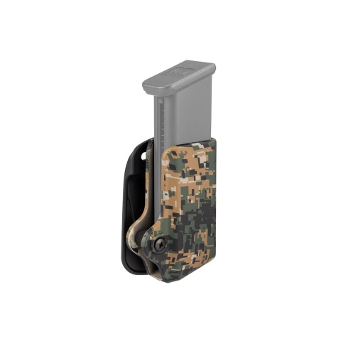 Lancer Tactical Single Magazine Pouch for Glock 17 - DIGITAL WOODLAND