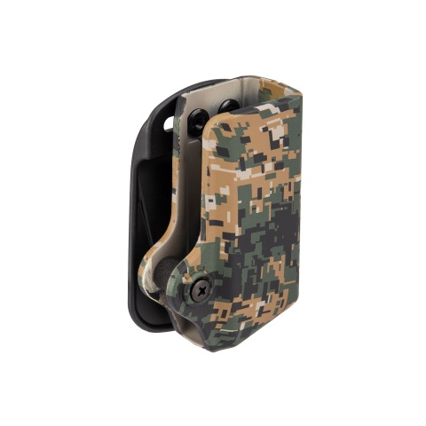 Lancer Tactical Single Magazine Pouch for Glock 17 - DIGITAL WOODLAND