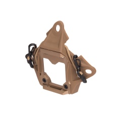 Lancer Tactical NVG Shroud w/ Stabilizing Bungee - TAN