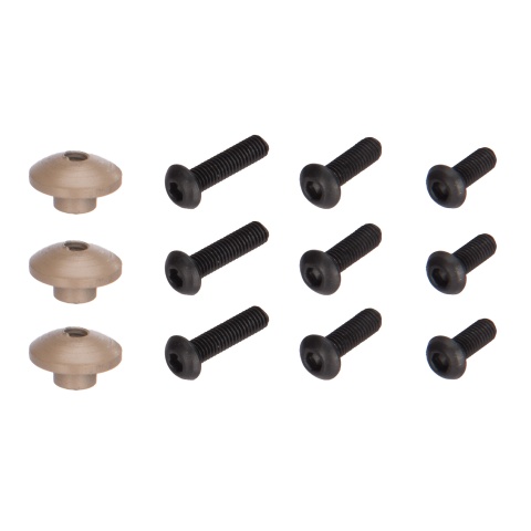 Lancer Tactical NVG Shroud w/ Stabilizing Bungee - TAN