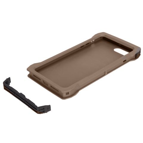 Lancer Tactical iPhone 7/8 Plus MOLLE Mobile Case - TAN