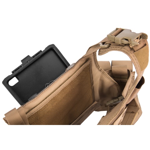 Lancer Tactical iPhone XS Max MOLLE Mobile Case Only - BLACK