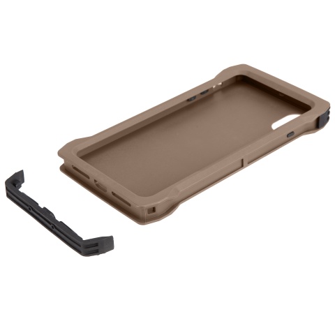 Lancer Tactical iPhone XS Max MOLLE Mobile Case - TAN