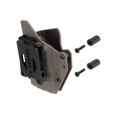 Lancer Tactical Light Bearing Hard Shell Holster for Glock 17 - FOLIAGE