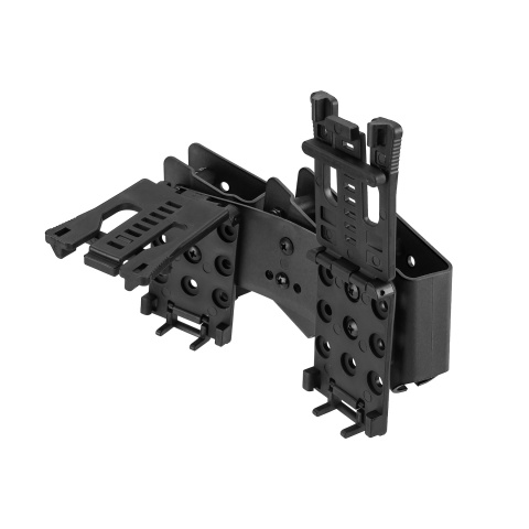 Lancer Tactical IPSC Open Class Competition Triple Magazine Pouch - BLACK