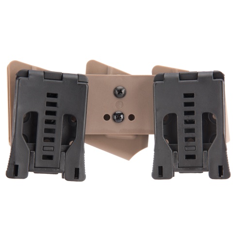 Lancer Tactical IPSC Open Class Competition Triple Magazine Pouch - TAN