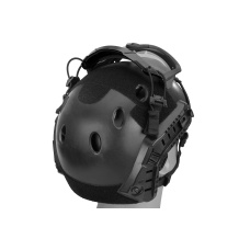 Lancer Tactical Safety Goggles for Helmets (Color: Black)