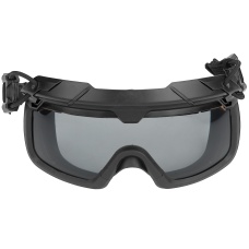 Lancer Tactical Safety Goggles for Helmets (Color: Black)