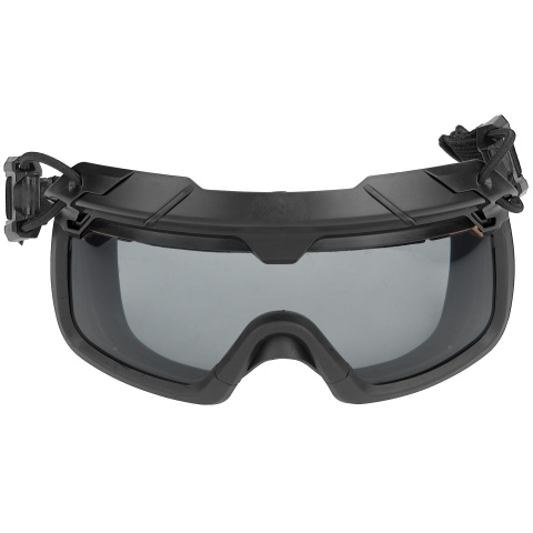 Lancer Tactical Safety Goggles for Helmets (Color: Black)