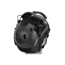 Lancer Tactical Safety Goggles for Helmets (Color: Black)