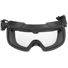 Lancer Tactical Safety Goggles for Helmets (Color: Black)