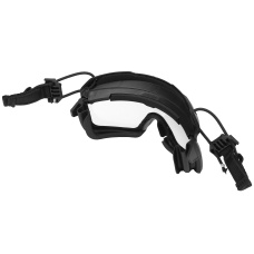 Lancer Tactical Safety Goggles for Helmets (Color: Black)