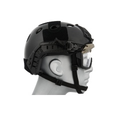 Lancer Tactical Safety Goggles for Helmets (Color: Foliage)