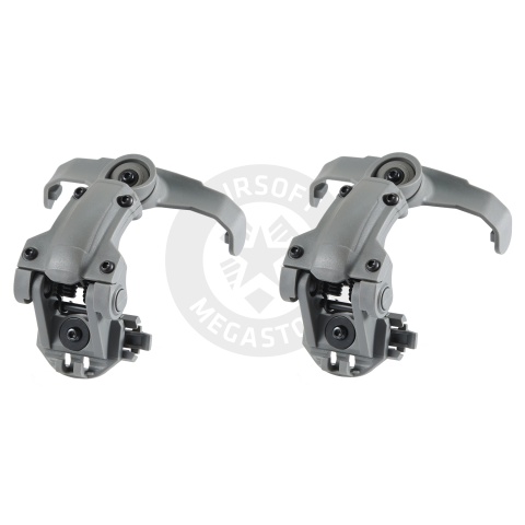 FMA Labs AMP Helmet Rail Adapter - Urban Grey