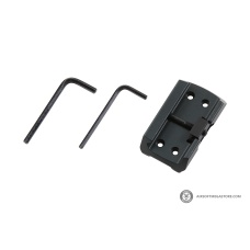 Lancer Tactical 1X25 2 MOA Red/Green Dot Sight w/ QD Riser Mount