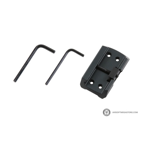 Lancer Tactical 1X25 2 MOA Red/Green Dot Sight w/ QD Riser Mount