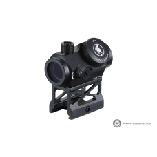 Lancer Tactical Micro Red Dot Sight with Riser Mount (Color: Black)