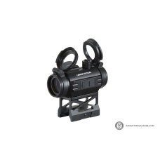 Lancer Tactical Micro Red Dot Sight with Riser Mount (Color: Black)