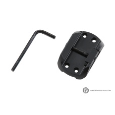 Lancer Tactical Micro Red Dot Sight with Riser Mount (Color: Black)