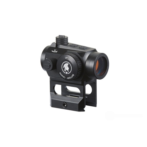 Lancer Tactical 2 MOA Micro Red Dot Sight with Riser Mount (Color: Black)