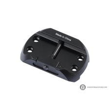 Lancer Tactical 2 MOA Micro Red Dot Sight with Riser Mount (Color: Black)