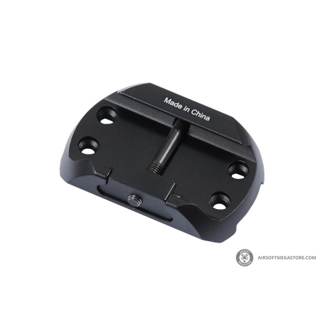 Lancer Tactical 2 MOA Micro Red Dot Sight with Riser Mount (Color: Black)