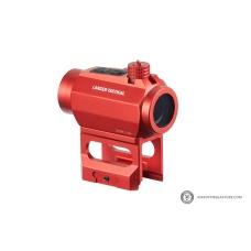 Lancer Tactical 2 MOA Micro Red Dot Sight with Riser Mount (Color: Red)